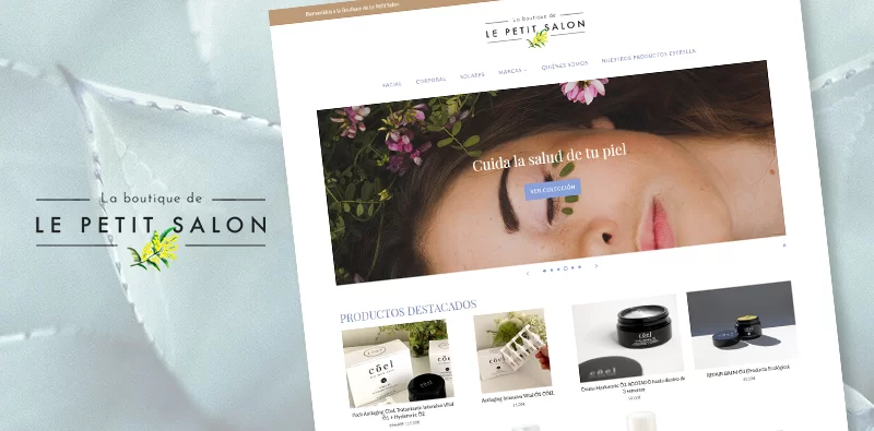LE PETIT SALON: UN ECOMMERCE PERSONALIZADO
