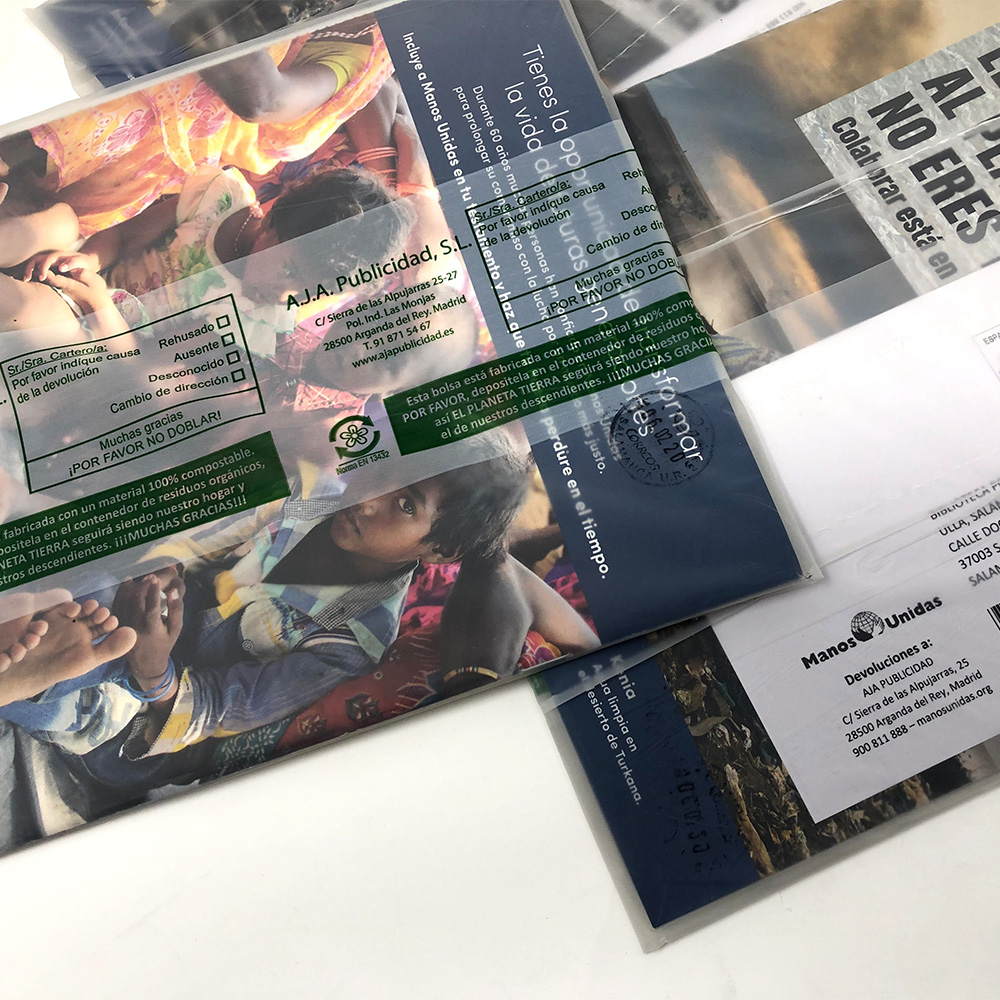 AJA Caso éxito Manos Unidas Manipulados y Retractilados